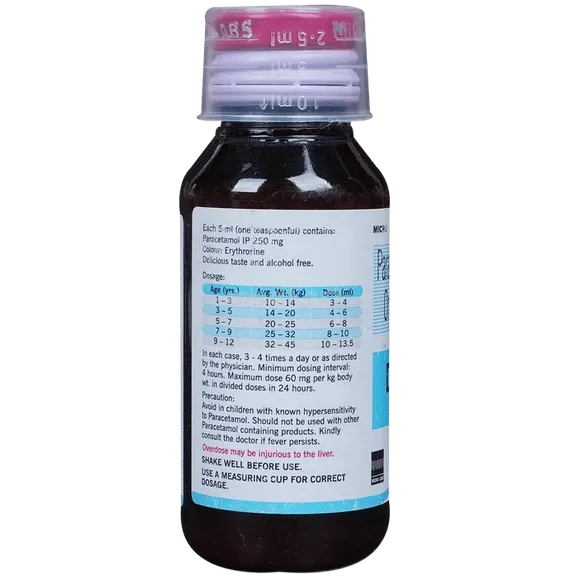 dolo 250mg syrup 60 ml
